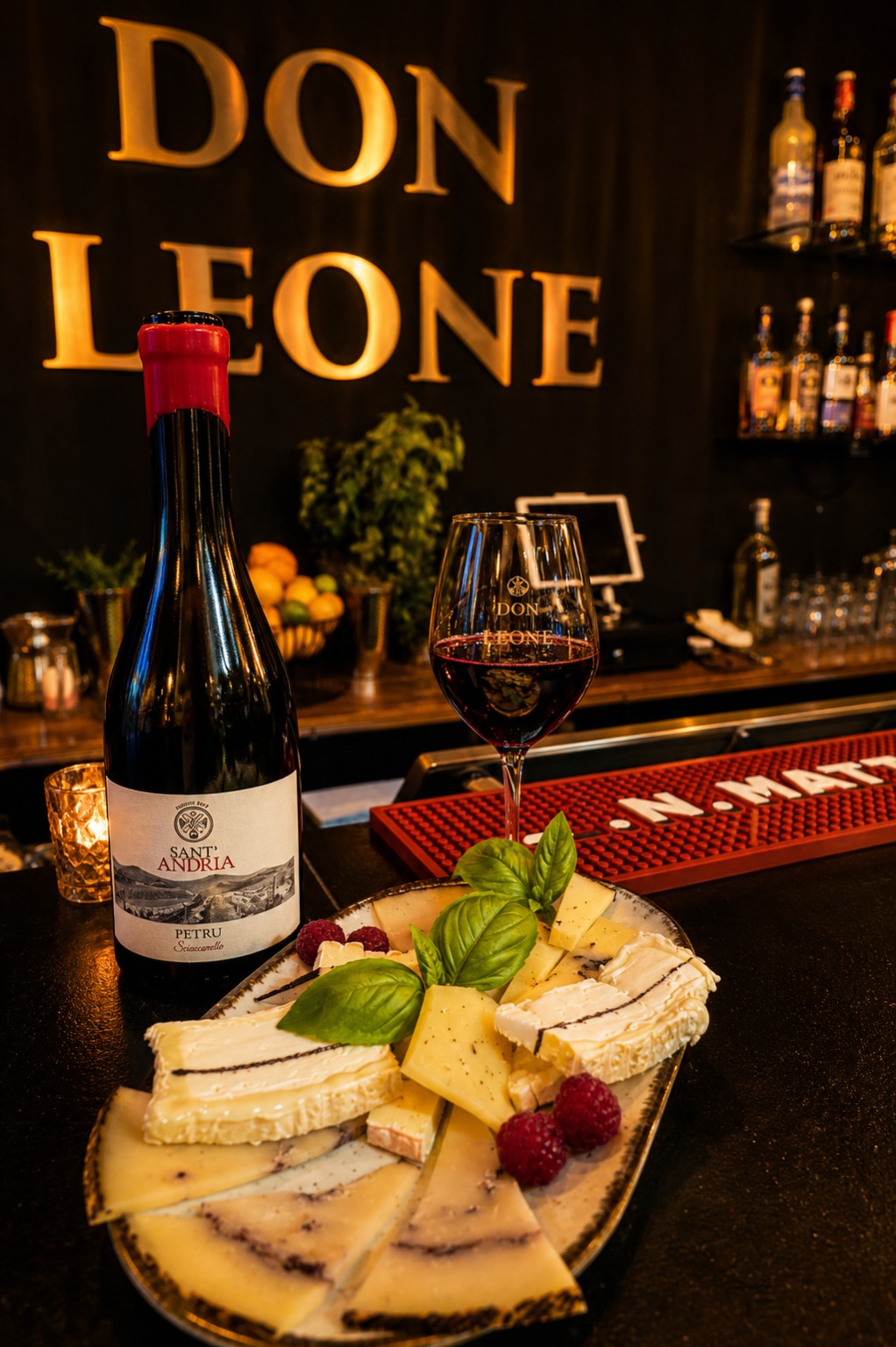 Cocktails au comptoir Don Leone